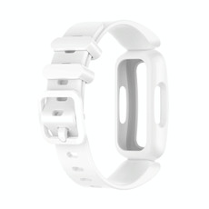 For Fitbit Inspire 2 Silicone Watch Band(White)