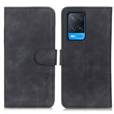 For OPPO A54 4G KHAZNEH Retro Texture PU + TPU Horizontal Flip Leather Case with Holder & Card Slots & Wallet(Black) For OPPO A54 4G KHAZNEH Retro Texture PU + TPU Horizontal Flip Leather Case with Holder & Card Slots & Wallet(Black)