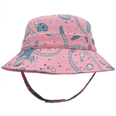 outfly Ocean-Style Child Sunscreen Fisherman Hat, Size: S 54-56cm(Foundation Rope)