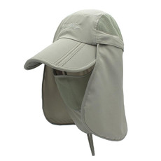 outfly 360 Degree Anti-Ultraviolet Hat Quick Drying Sun Cap, Size: Adjustable(Child Light Gray)