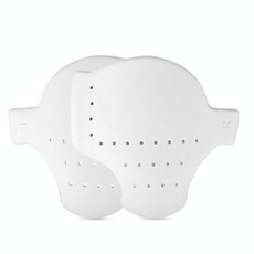 1 Pair 006 Anti-crease Anti-wrinkle Invisible Shoe Shield Holder Protector(White)