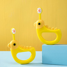 2 PCS RAOYI Cartoon Small Yellow Chicken Soft Hair Toothbrush(Yellow) 2 PCS RAOYI Cartoon Small Yellow Chicken Soft Hair Toothbrush(Yellow)