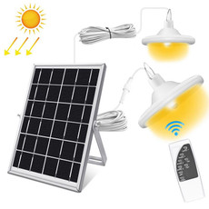 Smart Induction 2 in 1 112LEDs Solar Light Indoor and Outdoor Garden Garage LED Lamp, Light Color:Warm Light(White)