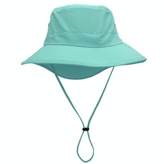 outfly Outdoor Breathable Fisherman Cap Lengthening Fish Tail Hiking Sunshade Cap(Sky Blue)