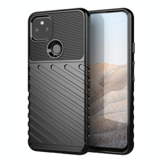 For Google Pixel 5A Thunderbolt Shockproof TPU Protective Soft Case(Black) For Google Pixel 5A Thunderbolt Shockproof TPU Protective Soft Case(Black)