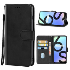 Leather Phone Case For OPPO Realme 6S(Black) Leather Phone Case For OPPO Realme 6S(Black)