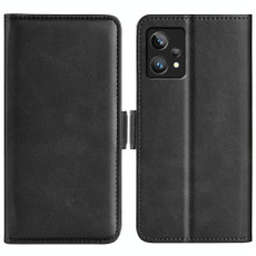 For OPPO Realme 9 Pro+ Dual-side Magnetic Buckle Leather Phone Case(Black) For OPPO Realme 9 Pro+ Dual-side Magnetic Buckle Leather Phone Case(Black)