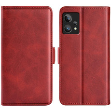 For OPPO Realme 9 Pro+ Dual-side Magnetic Buckle Leather Phone Case(Red) For OPPO Realme 9 Pro+ Dual-side Magnetic Buckle Leather Phone Case(Red)