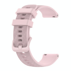For Honor Watch ES 20mm Carbon Fiber Striped Silicone Watch Band(Pink) For Honor Watch ES 20mm Carbon Fiber Striped Silicone Watch Band(Pink)
