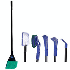 2 PCS Fish Tank Aquarium 5-in-1 Cleaning Tool Set
