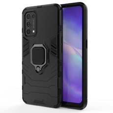 For OPPO Reno5 PC + TPU Shockproof Protective Case with Magnetic Ring Holder(Black) For OPPO Reno5 PC + TPU Shockproof Protective Case with Magnetic Ring Holder(Black)