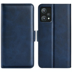 For OPPO Realme 9 Pro Dual-side Magnetic Buckle Leather Phone Case(Dark Blue) For OPPO Realme 9 Pro Dual-side Magnetic Buckle Leather Phone Case(Dark Blue)