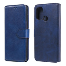For OPPO A53 / A53S / A32 Classic Calf Texture PU + TPU Horizontal Flip Leather Case, with Holder & Card Slots & Wallet(Blue) For OPPO A53 / A53S / A32 Classic Calf Texture PU + TPU Horizontal Flip Leather Case, with Holder & Card Slots & Wallet(Blue)