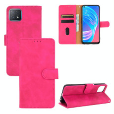 For OPPO A72 5G / A73 5G Solid Color Skin Feel Magnetic Buckle Horizontal Flip Calf Texture PU Leather Case with Holder & Card Slots & Wallet(Rose Red) For OPPO A72 5G / A73 5G Solid Color Skin Feel Magnetic Buckle Horizontal Flip Calf Texture PU Leather Case with Holder & Card Slots & Wallet(Rose Red)