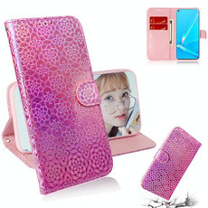 For OPPO A52 / A72 / A92 Solid Color Colorful Magnetic Buckle Horizontal Flip PU Leather Case with Holder & Card Slots & Wallet & Lanyard(Pink) For OPPO A52 / A72 / A92 Solid Color Colorful Magnetic Buckle Horizontal Flip PU Leather Case with Holder & Card Slots & Wallet & Lanyard(Pink)