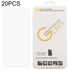 For Oukitel WP7 20 PCS 0.26mm 9H 2.5D Tempered Glass Film