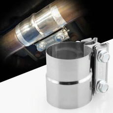 2.5 inch Car Turbo Exhaust Downpipe Stainless Steel Lap Joint Band Clamp