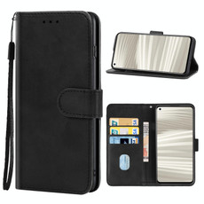 Leather Phone Case For OPPO Realme GT2 Pro(Black) Leather Phone Case For OPPO Realme GT2 Pro(Black)