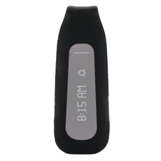 For Fitbit One Smart Watch Clip Style Silicone Case, Size: 6x2.2x1.5cm(Black)