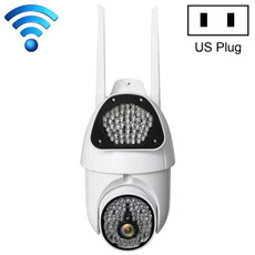 QX37 1080P WiFi High-definition Surveillance Camera Outdoor Dome Camera, Support Night Vision & Two-way Voice & Motion Detection(US Plug)