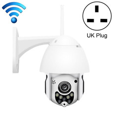 QX3 1080P HD Full-color Night Vision IP65 Waterproof WiFi Smart Camera, Support Motion Detection / TF Card, UK Plug