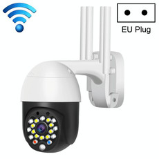 QX27 1080P WiFi High-definition Surveillance Camera Outdoor Dome Camera, Support Night Vision & Two-way Voice & Motion Detection(EU Plug)