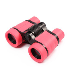 2 PCS Student Binoculars HD Children Telescope(Pink)