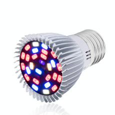 2 PCS LED Plant Growth Lamp Full Spectrum Plant Fill Light Cup, Power: E27 28 Beads