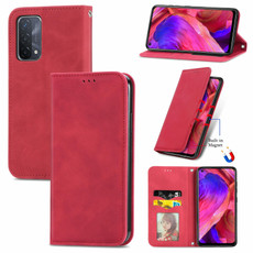 For OPPO A93 5G Retro Skin Feel Business Magnetic Horizontal Flip Leather Case With Holder & Card Slots & Wallet & Photo Frame(Red) For OPPO A93 5G Retro Skin Feel Business Magnetic Horizontal Flip Leather Case With Holder & Card Slots & Wallet & Photo Frame(Red)