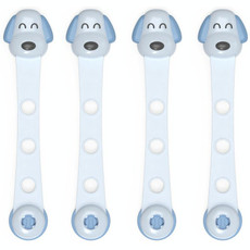 3 PCS TH3601 4 In 1 Children Safety Protective Supplies Children Drawers Safety Lock(Blue)