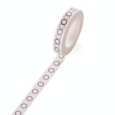 20 Rolls 8mmx10m Paper Tape Hand Ledger Decoration Sticker(Circle SM-32) 20 Rolls 8mmx10m Paper Tape Hand Ledger Decoration Sticker(Circle SM-32)