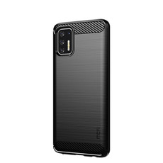 For Motorola Moto G Stylus 2021 MOFI Gentleness Series Brushed Texture Carbon Fiber Soft TPU Case(Black) For Motorola Moto G Stylus 2021 MOFI Gentleness Series Brushed Texture Carbon Fiber Soft TPU Case(Black)