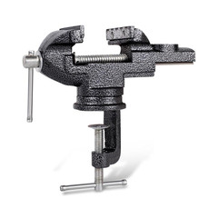 360-Degree Rotating Small Vise Table Flat Universal Table Clamp, Random Color Delivery, Size:65mm