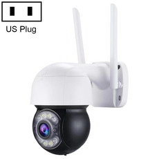 QX47 3.0 Million Pixels 1080P HD Wireless IP Camera, Support Motion Detection & Infrared Night Vision & TF Card(US Plug)