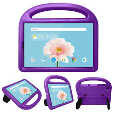 For Lenovo Tab M10 10.1 Sparrow Style EVA Material Children Shockproof Casing Shell(Purple)
