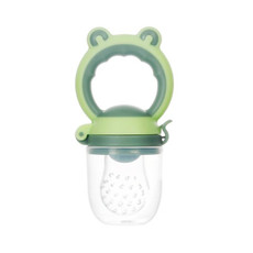 3 PCS Baby Fruit And Vegetable Food Supplement Food Fruit Bite Bag(L Green)