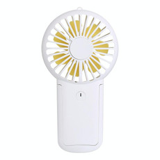 P9 Mobile Phone Holder Mini Fan Outdoor Children Hanging Neck USB Fan(White)