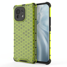 For Xiaomi Mi 11 Shockproof Honeycomb PC + TPU Case(Green)