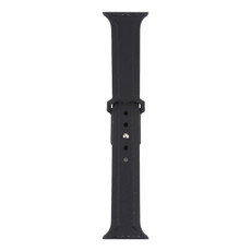 King Kong Silicone Watch Band For Apple Watch Series 9&8&7 41mm / SE 3&SE 2&6&SE&5&4 40mm / 3&2&1 38mm(Black)