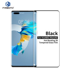 For Huawei Mate 40 PINWUYO 9H 3D Hot Bending Tempered Glass Film(Black) For Huawei Mate 40 PINWUYO 9H 3D Hot Bending Tempered Glass Film(Black)