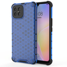 For Huawei nova 8 SE Shockproof Honeycomb PC + TPU Case(Blue)