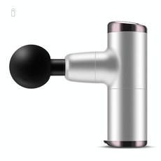 Fascia Gun Pocket Electric Shock Gun  Muscle Massage Gun, Specification: MiniA (Silver)