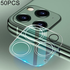 For iPhone 12 Pro Max 50pcs HD Rear Camera Lens Protector Tempered Glass Film