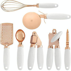 BXGN7-01 7 in 1 Household Kitchen Gadgets Set, Style: Color Box(White)