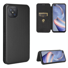 For OPPO A92s Carbon Fiber Texture Horizontal Flip TPU + PC + PU Leather Case with Card Slot(Black) For OPPO A92s Carbon Fiber Texture Horizontal Flip TPU + PC + PU Leather Case with Card Slot(Black)