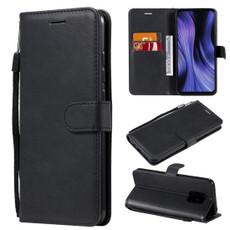 For Xiaomi Redmi 10X 5G / 10X Pro 5G Solid Color Horizontal Flip Protective Leather Case with Holder & Card Slots & Wallet & Photo Frame & Lanyard(Black) For Xiaomi Redmi 10X 5G / 10X Pro 5G Solid Color Horizontal Flip Protective Leather Case with Holder & Card Slots & Wallet & Photo Frame & Lanyard(Black)