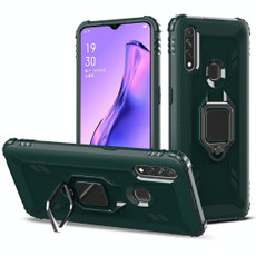 For OPPO A8 & A31 Carbon Fiber Protective Case with 360 Degree Rotating Ring Holder(Green) For OPPO A8 & A31 Carbon Fiber Protective Case with 360 Degree Rotating Ring Holder(Green)