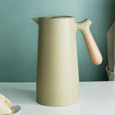 1297 Household Large-Capacity Glass Insulation Kettle(Green)