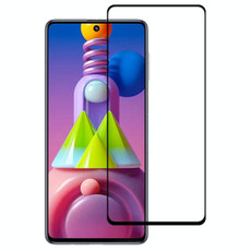 For Samsung Galaxy M51 Full Glue Full Screen Tempered Glass Film