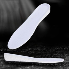 5 Pairs Inner Increased Insoles Sports Shock Absorption Increased Breathable Sweat-absorbent Deodorant Invisible Pad, Thickness:2.5cm(39-40)
